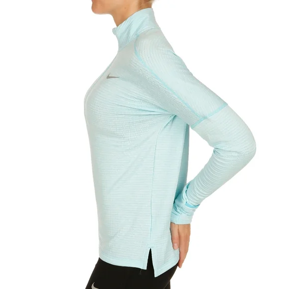 Nike Women’s Blue Dri-FIT 1/2 Zip Pullover - Size S - Performance Gear - Picture 8 of 16